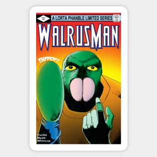 Walrus Man #1 Sticker